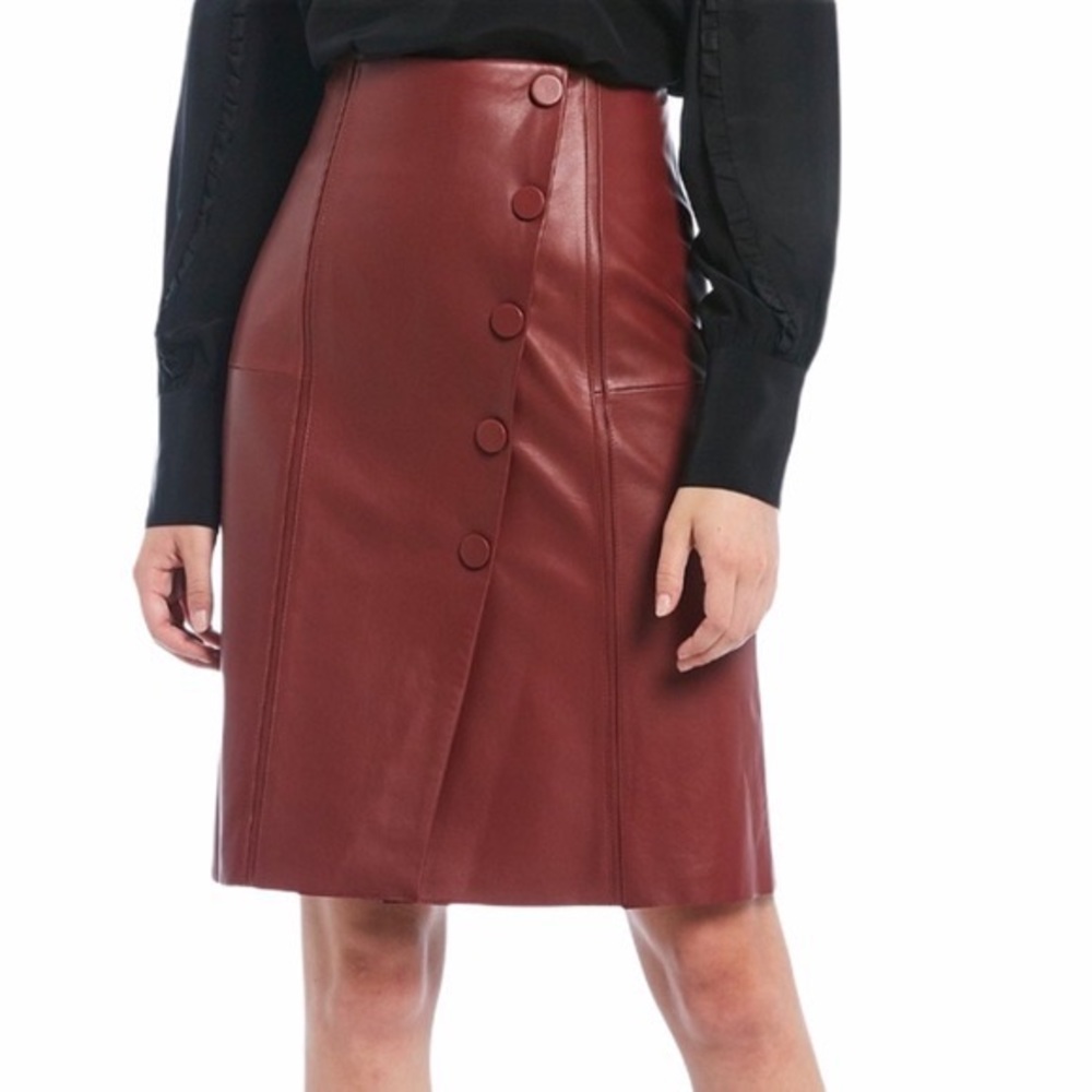 Antonio Melani leather skirt